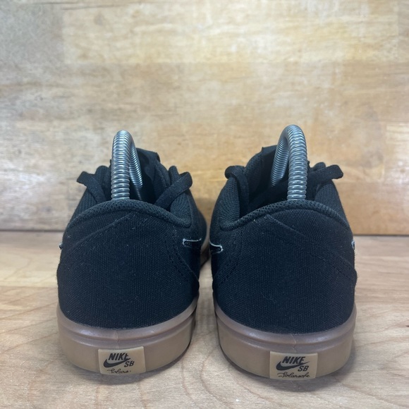 Nike SB Check Solar Womens Sz 8.5 Skate Shoes Sneakers Black Lace Up 843896-009 - Picture 4 of 8
